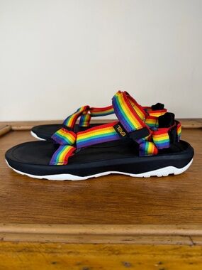 Teva Women’s Hurricane XLT2 Rainbow Pride Sandals Size 6